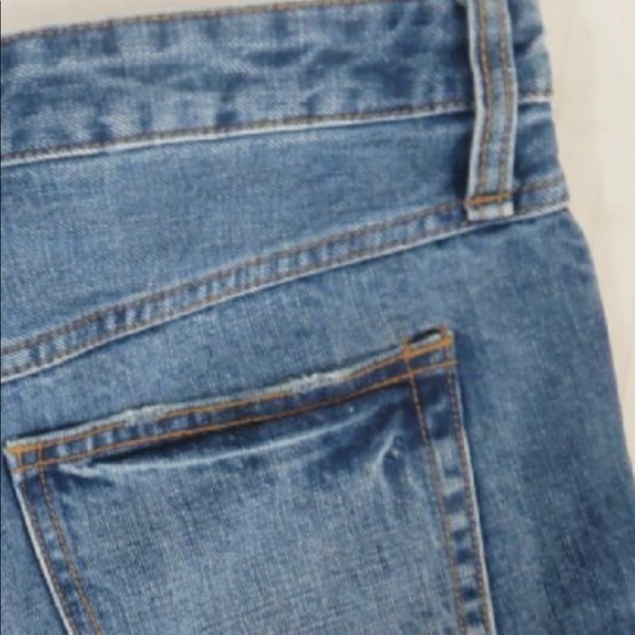 Free People Blue Jean Denim Shorts Sz 27 EUC - Picture 7 of 8